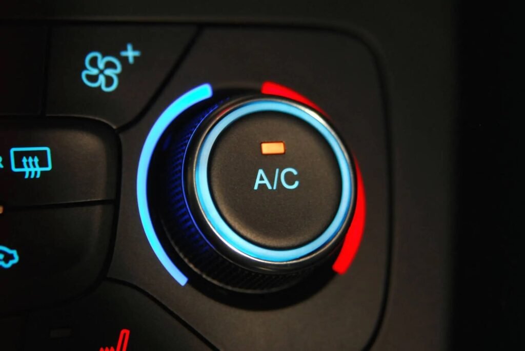 car ac button