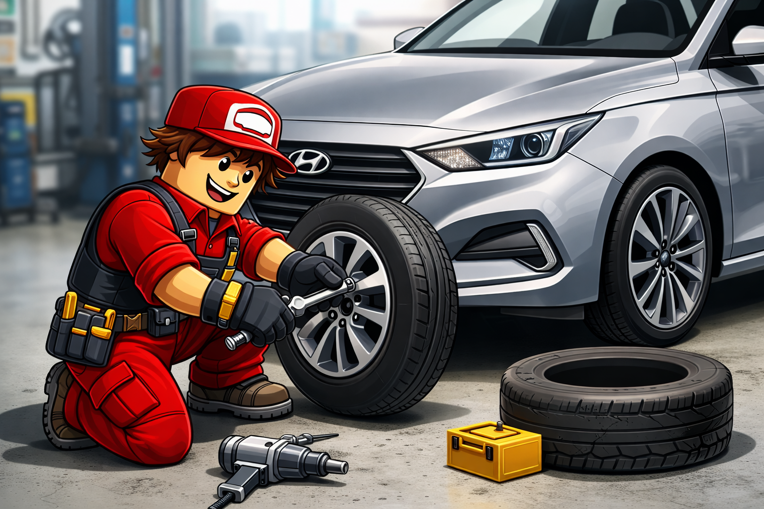 Flat Tyre Change Dubai – Mobile Tyre Fitting Service