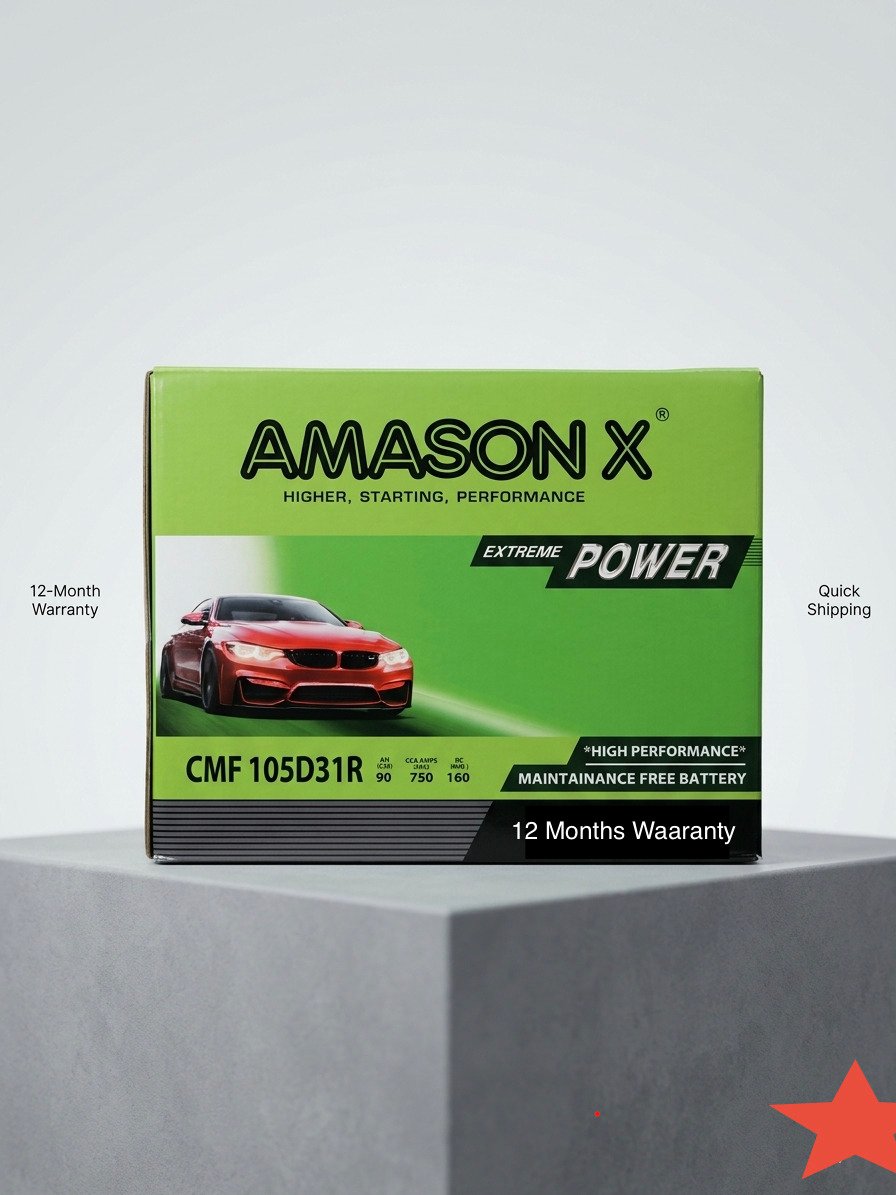 Amason 105d31r cheap car battery